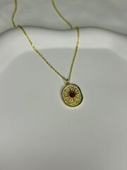 925 Ayar Gümüş  Vintage Kolye